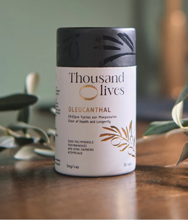 Thousand Olives Oleocanthal 30 Capsules